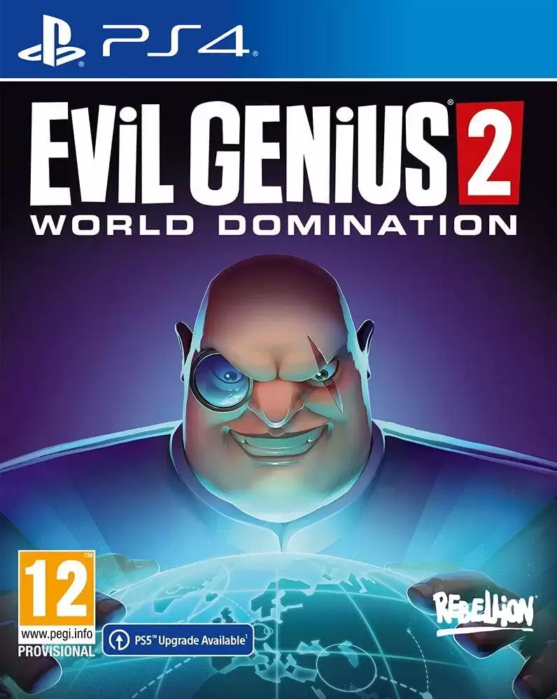 Jeux PS4 - Evil Genius 2 World Domination