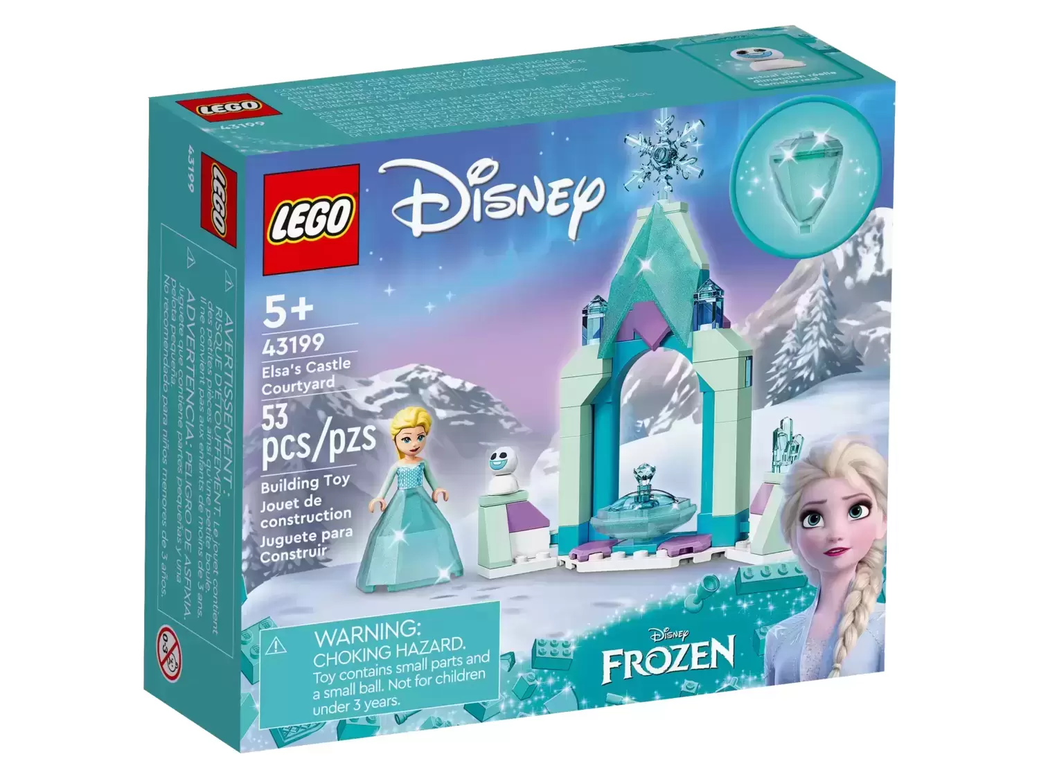 LEGO Disney - Elsa\'s Castle Courtyard