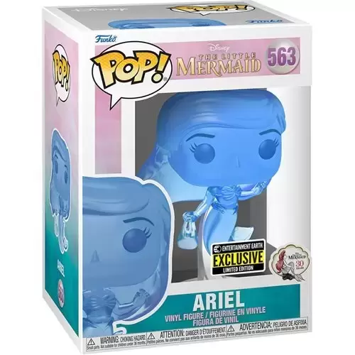 POP! Disney - The Little Mermaid - Ariel with bag Blue Translucent