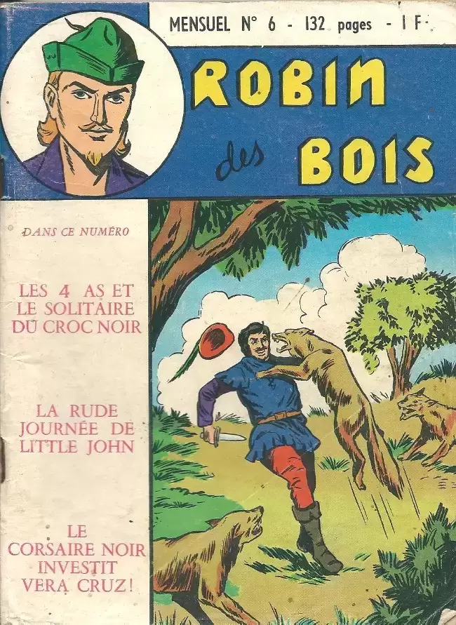 Robin  des Bois - Les 4 As - Le solitaire de \