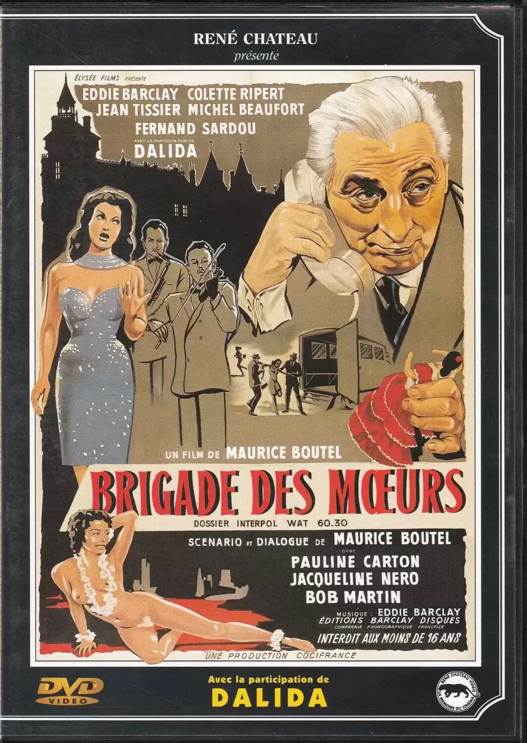Collection René Château - Brigade des moeurs