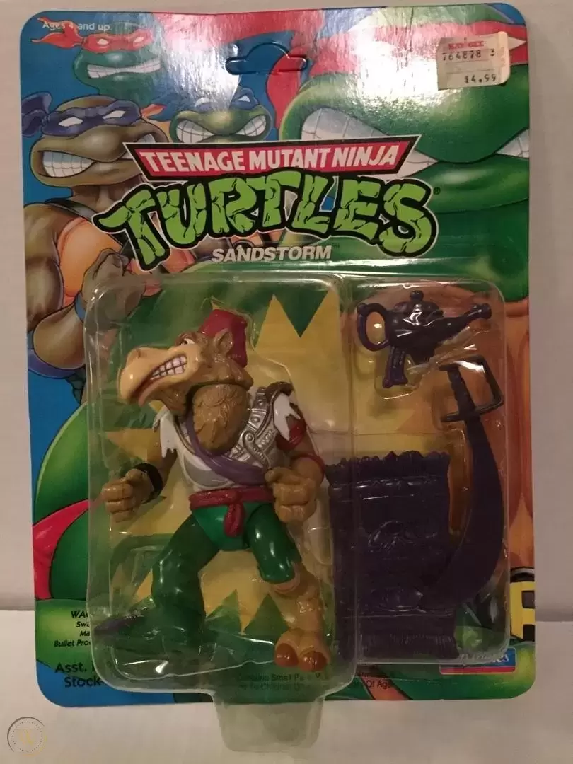 Vintage Teenage Mutant Ninja Turtles (TMNT) - Sandstorm