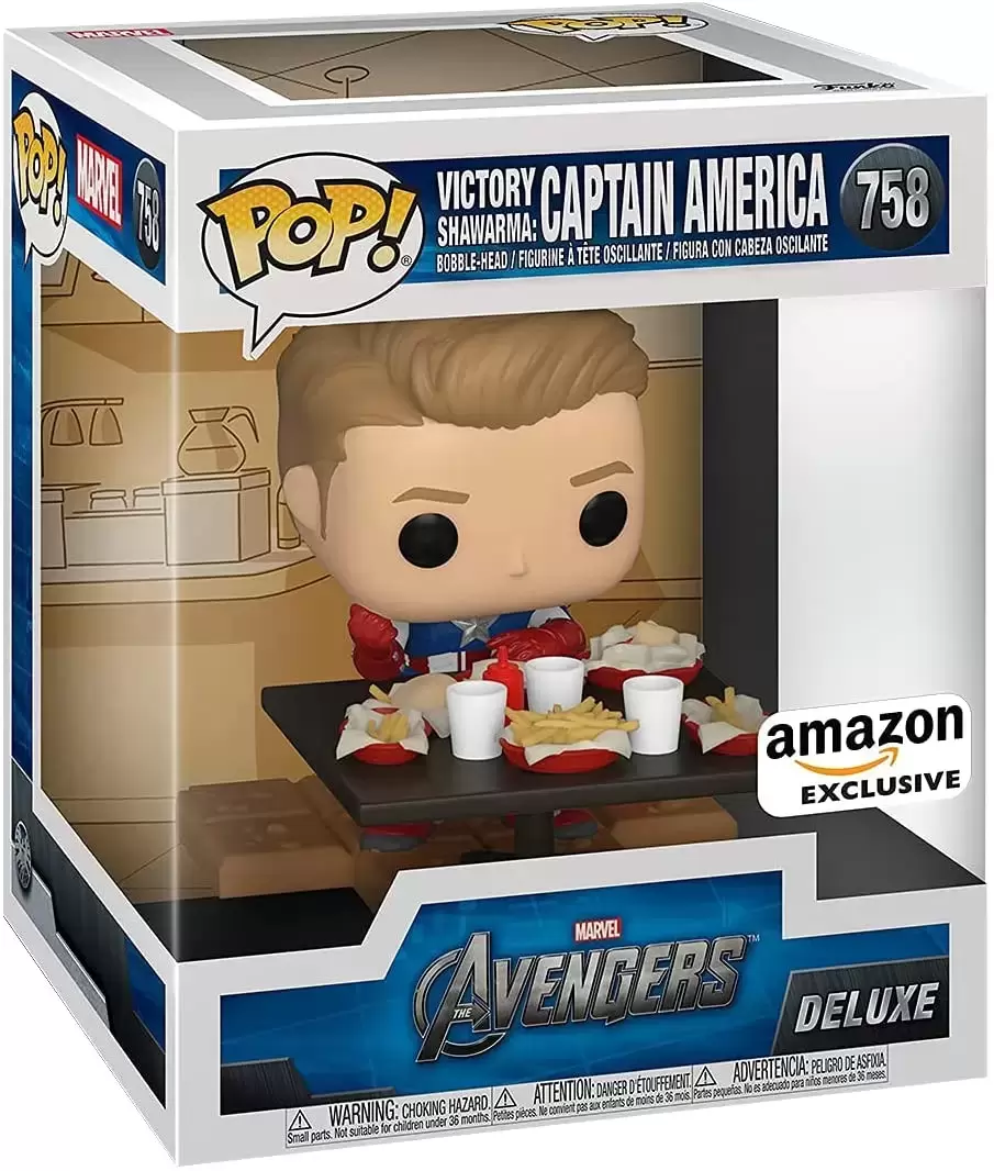 POP! MARVEL - The Avengers Victory Shawarma - Captain America