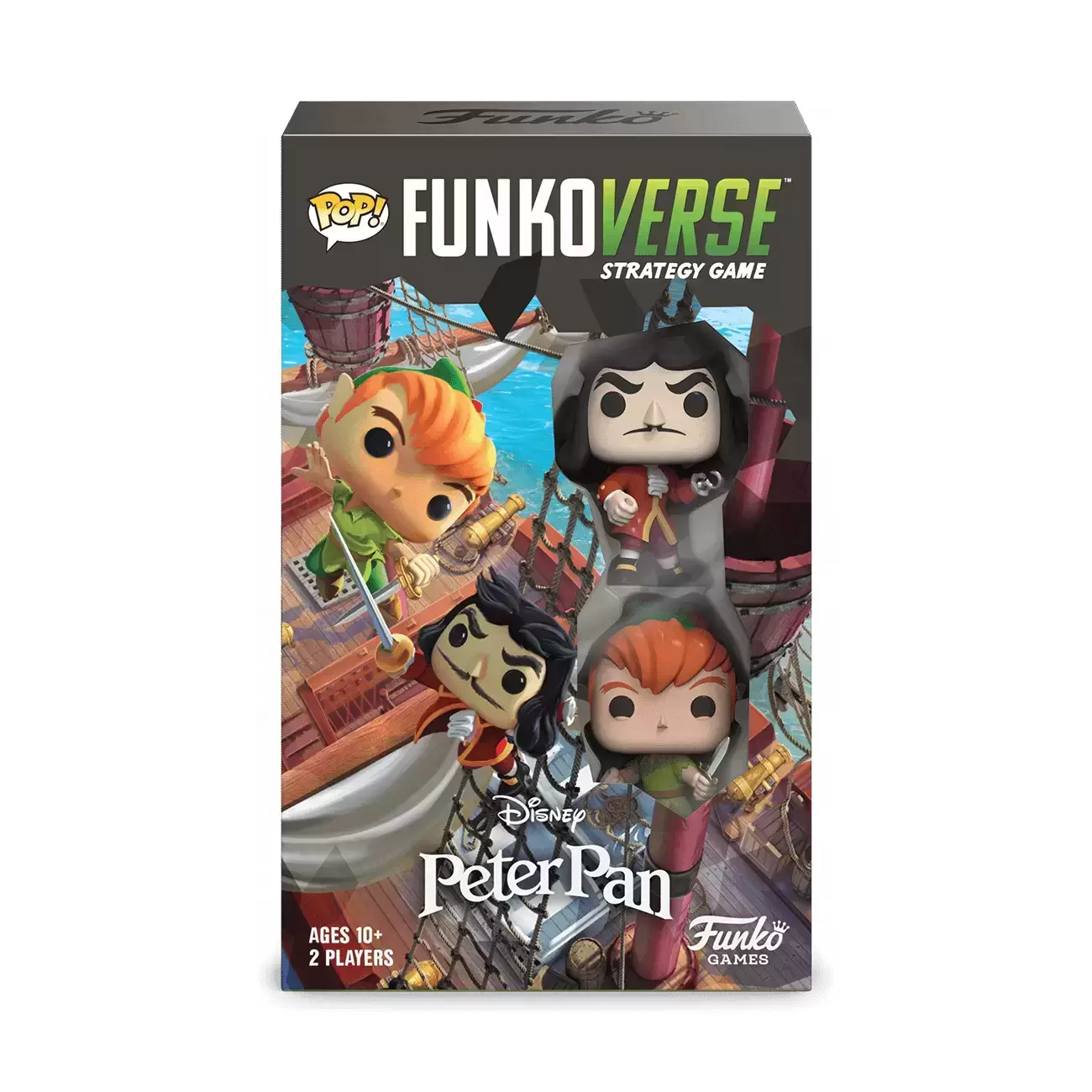 Funko Game - Funkoverse - Peter Pan Strategy Game 2 Players