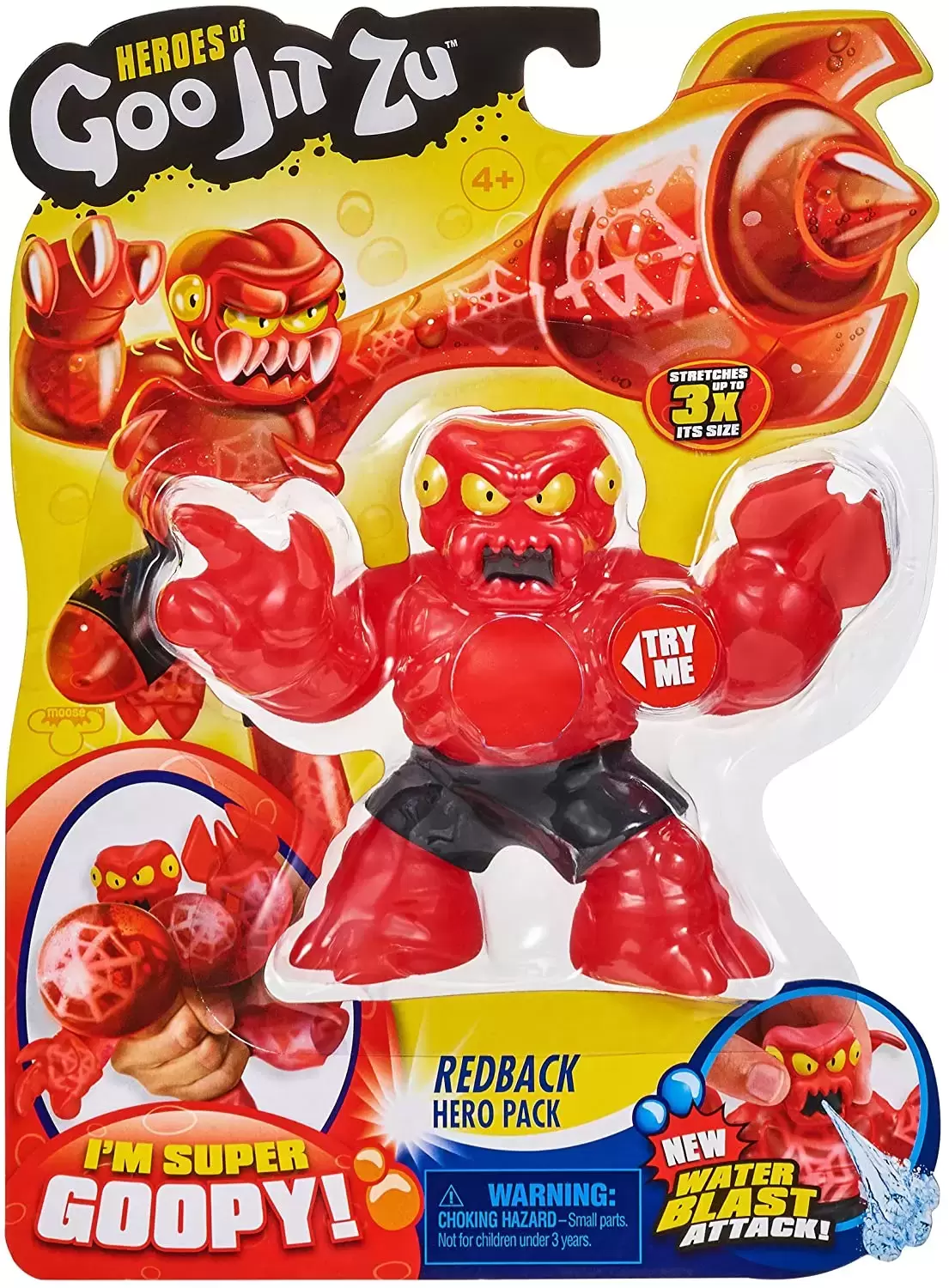 Goo Jit Zu - Double Edge Attack - Redback