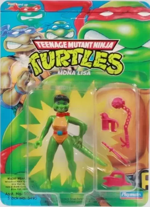 Vintage Teenage Mutant Ninja Turtles (TMNT) - Mona Lisa