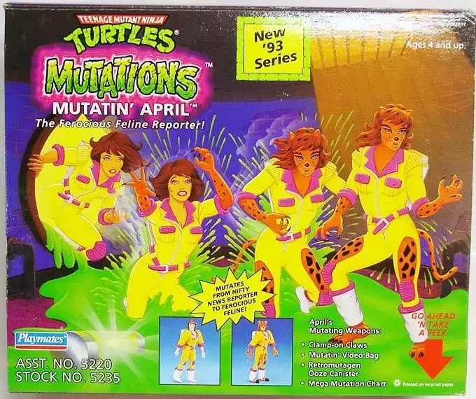 Vintage Teenage Mutant Ninja Turtles (TMNT) - Mutatin’ April