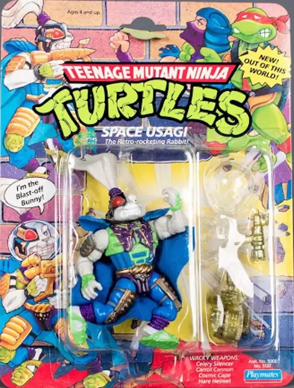 Vintage Teenage Mutant Ninja Turtles (TMNT) - Space Usagi
