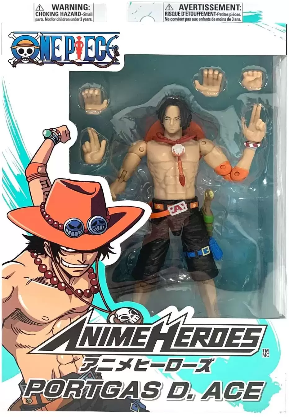 Anime Heroes - Bandai - One Piece - Portgas D. Ace