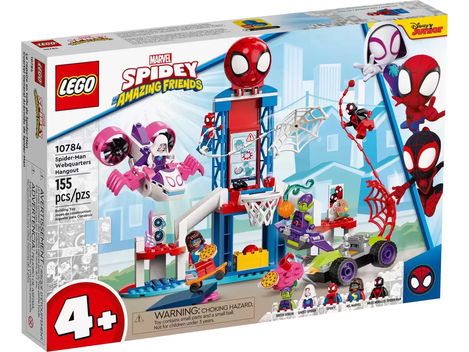 LEGO MARVEL Super Heroes - Spider-Man Webquarters Hangout