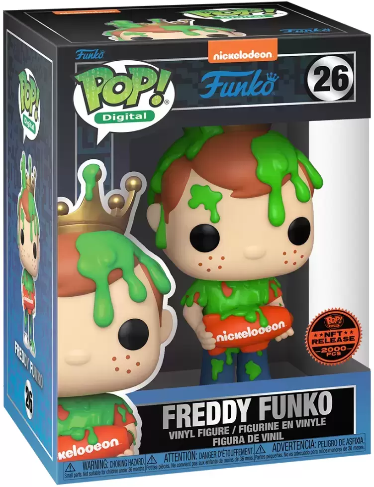 POP! Digital - Nickelodeon - Freddy Funko