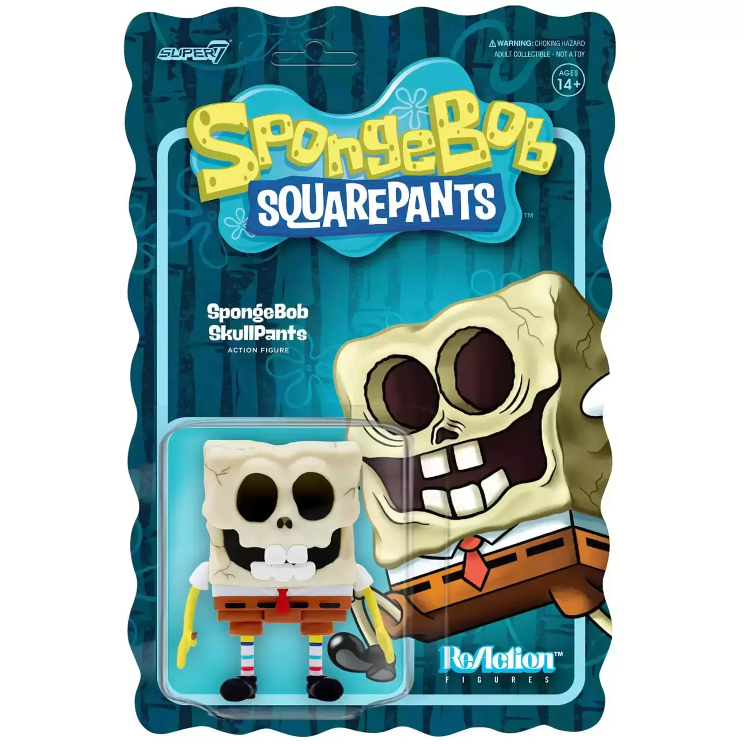 ReAction Figures - Spongebob Squarepants - SpongeBob SkullPants