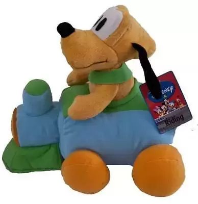 Peluches Disney Store - Mickey And Friends - Pluto In Train