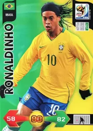 Ronaldinho PANINI World Cup 2010 