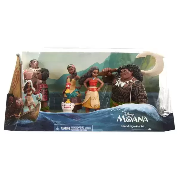 Disney Figure Sets - Moana Island Figurine Set