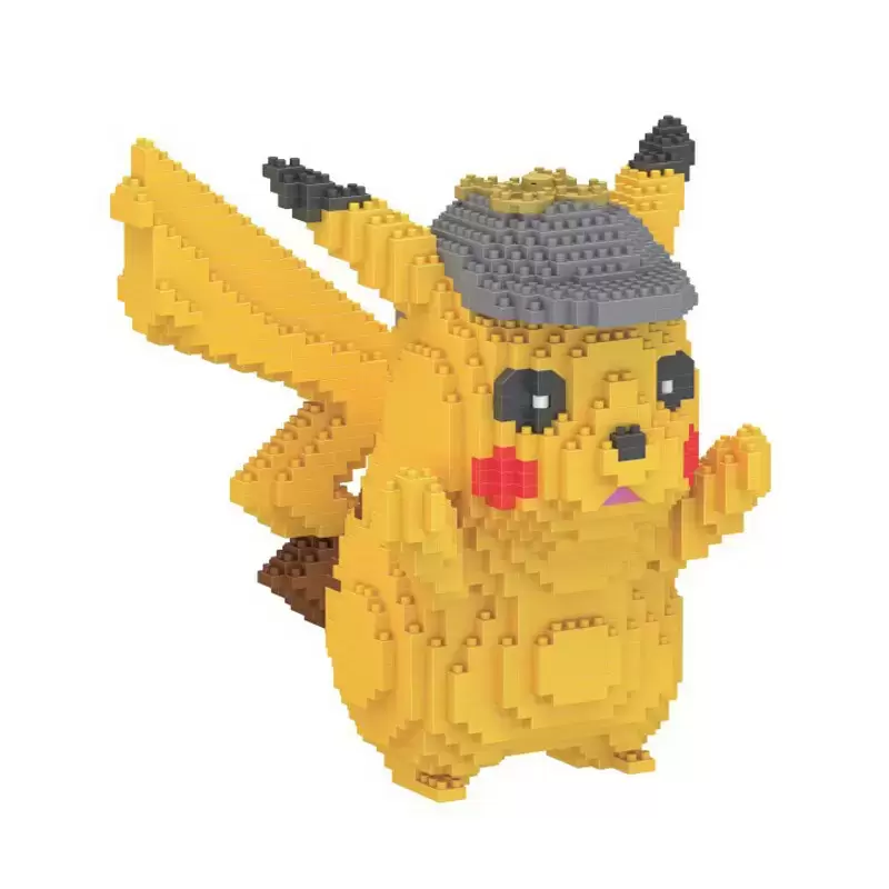 LOZ iBlock Fun Pokémon - Large Pikachu With Detective Hat