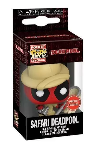 Marvel - POP! Keychain - Deadpool - Safari Deadpool