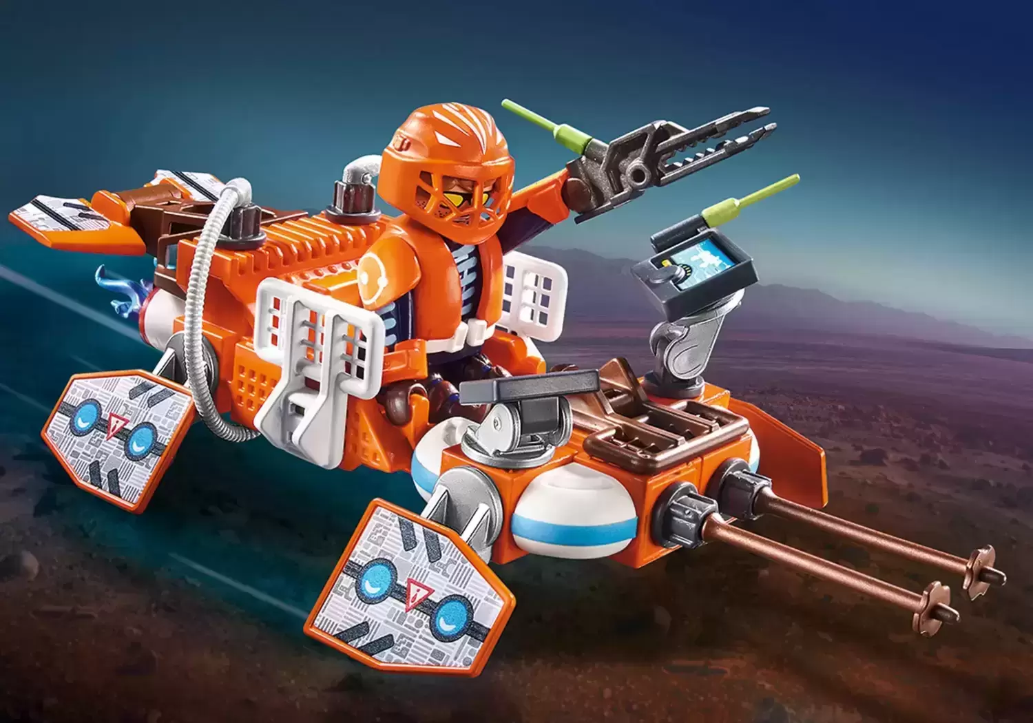 Playmobil Espace - Set cadeau Pilote et navette rapide