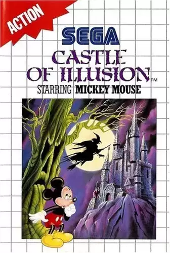 SEGA Master System Games - Castle of illusion - Master System