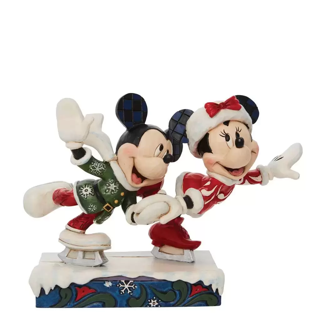 Disney Traditions by Jim Shore - Minnie and Mickey Ice Skating