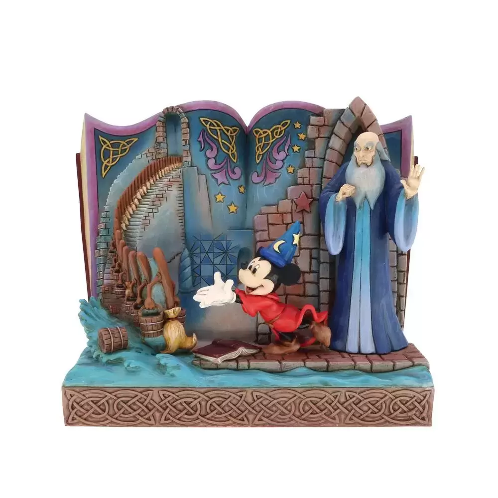 Disney Traditions by Jim Shore - Sorcerer Mickey Story Book