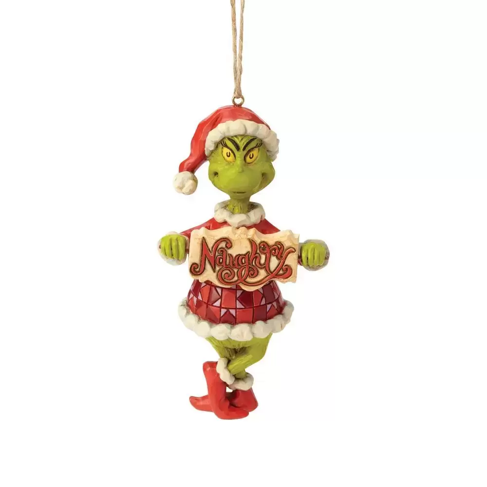 Dr Seuss by Jim Shore - Grinch Naughty/Nice Ornament