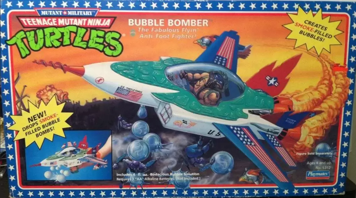 Les Tortues Ninja (1988 à 1997) - Bubble Bomber