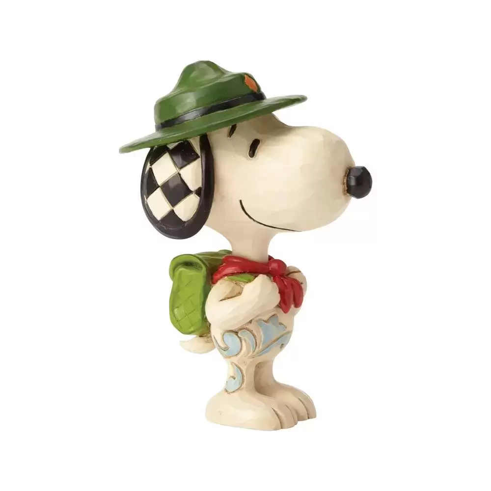 Peanuts - Jim Shore - Snoopy Boy Scout Mini
