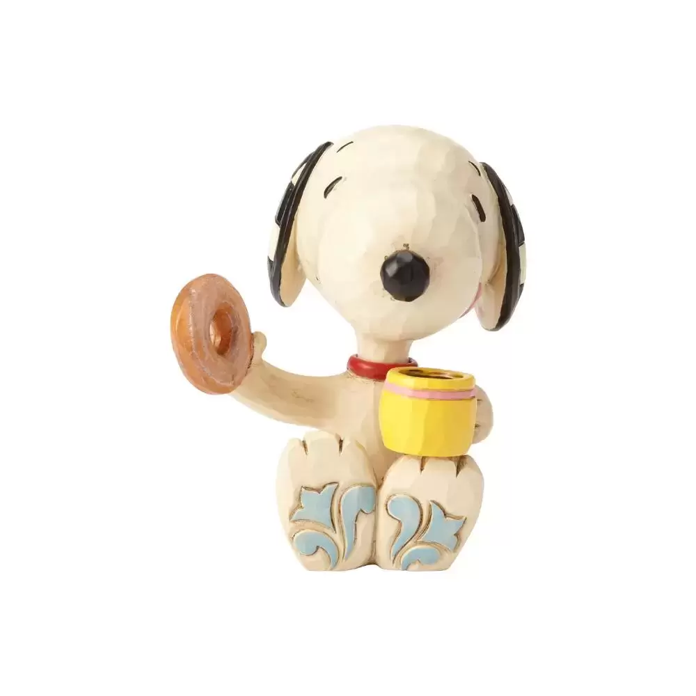 Peanuts - Jim Shore - Snoopy Donut & Coffee mini