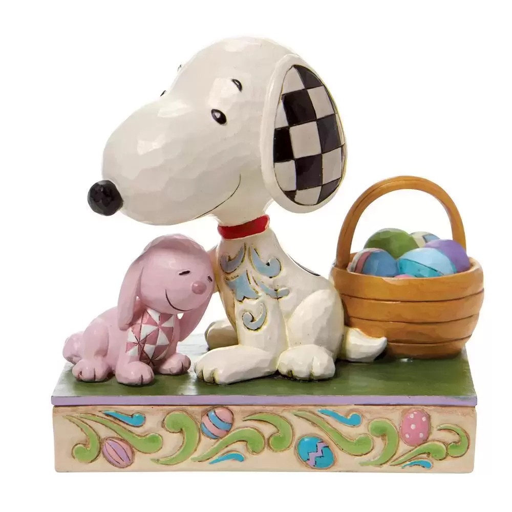 Peanuts - Jim Shore - Snoopy with Easter Basket