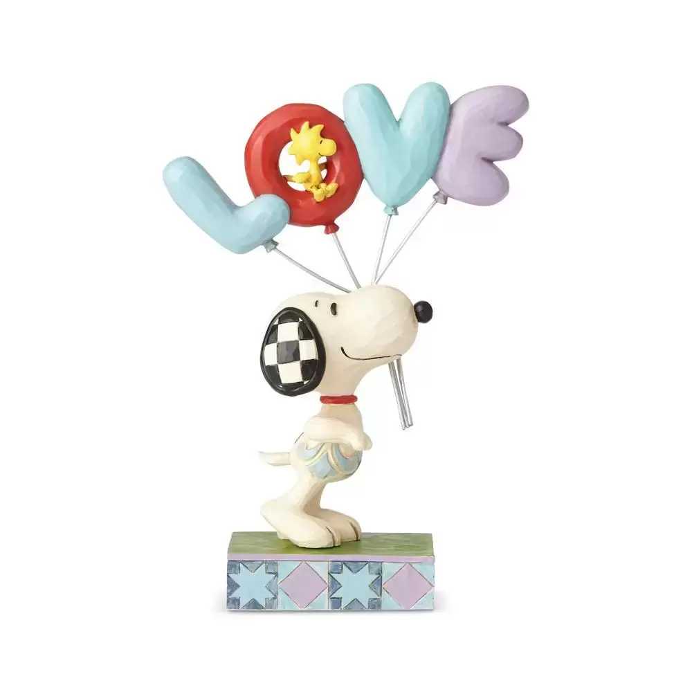 Peanuts - Jim Shore - Snoopy with LOVE Balloon
