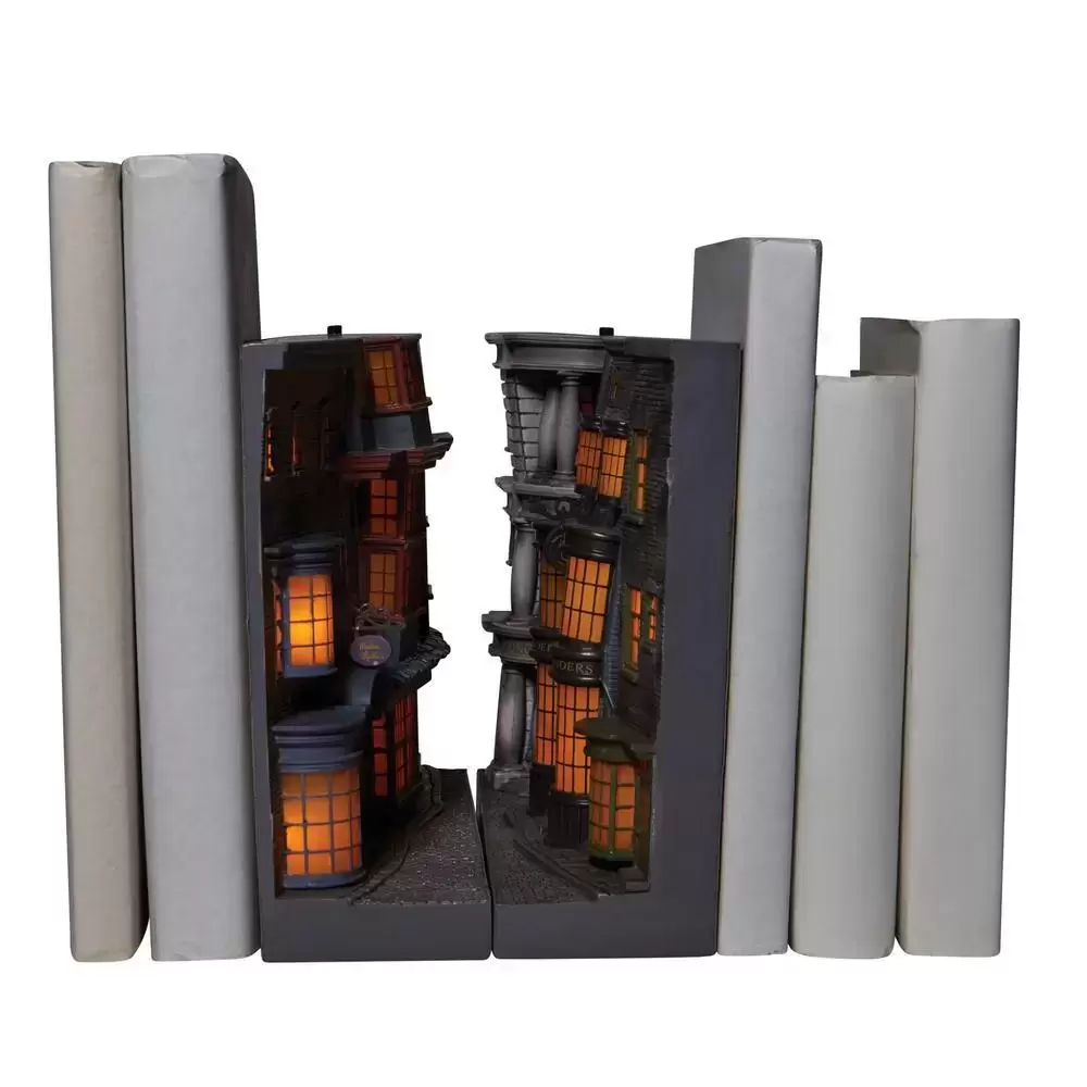 Wizarding World of Harry Potter (Enesco) - Diagon Alley Light Up Bookend