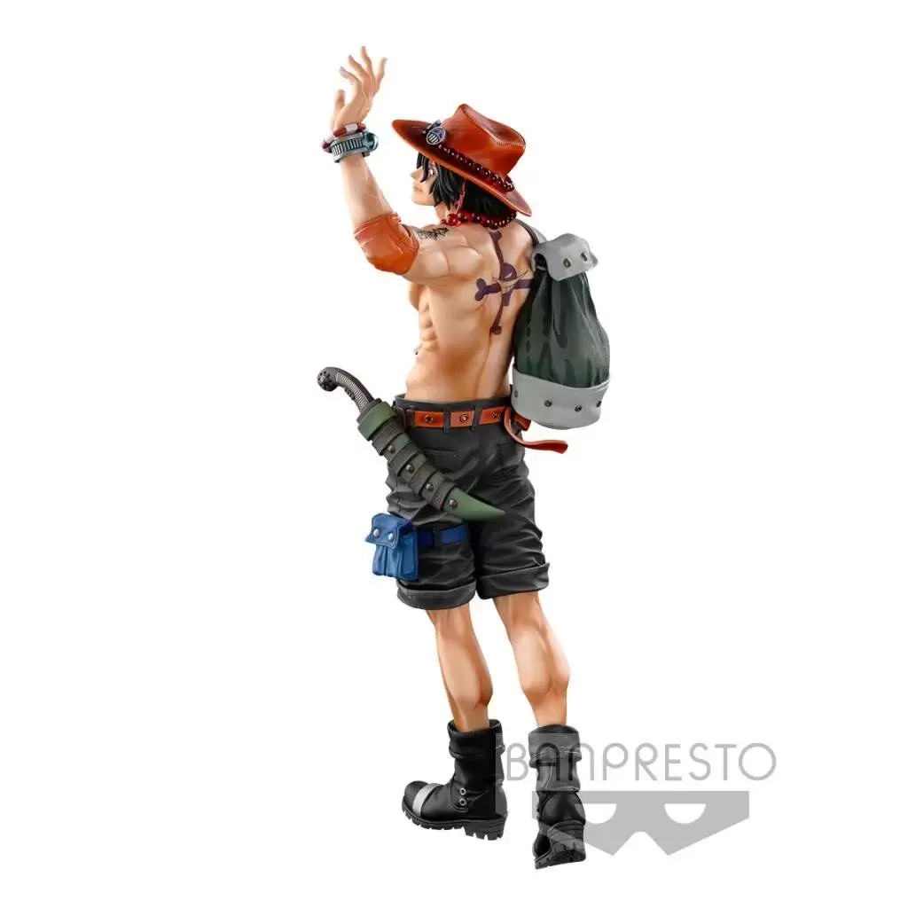 One Piece Banpresto - Portgas D. Ace - (the Brush) - Super Master Star Piece