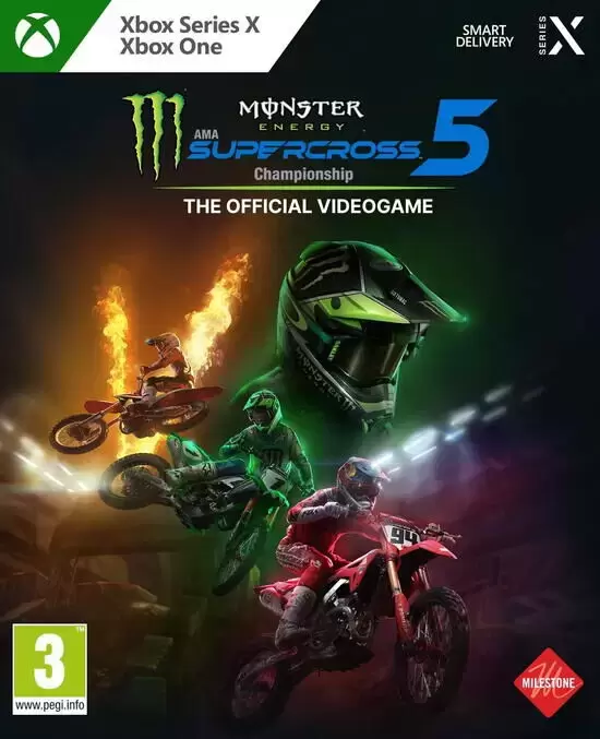 Jeux XBOX Series X - Monster Energy Supercross 5