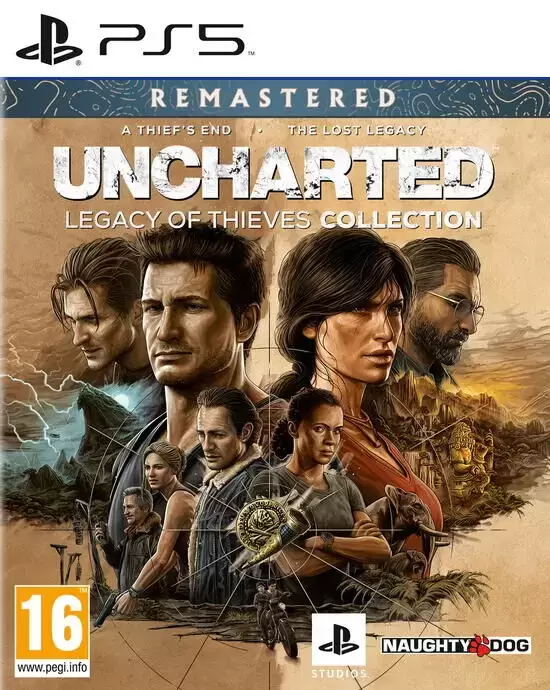 Jeux PS5 - Uncharted Legacy Of Thieves Collection