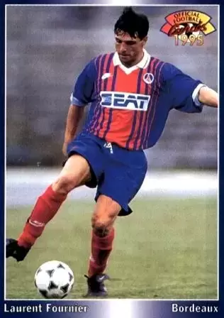 Panini U.N.F.P. Football Cartes 1994-1995 - Laurent Fournier