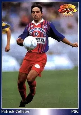Panini U.N.F.P. Football Cartes 1994-1995 - Patrick Colleter