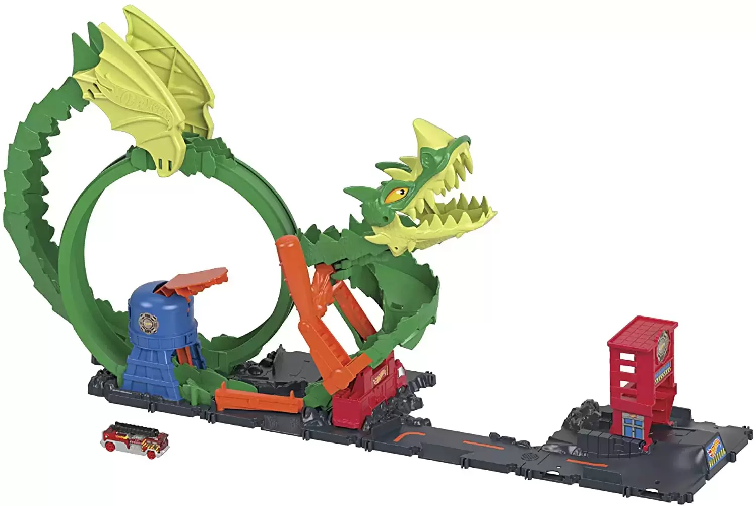 Hot Wheels - Playsets - Dragon Drive Firefight