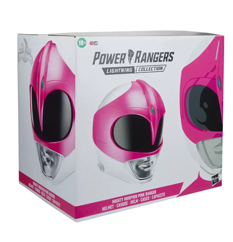 Power Rangers Hasbro - Lightning Collection - Mighty Morphin Pink Ranger Helmet