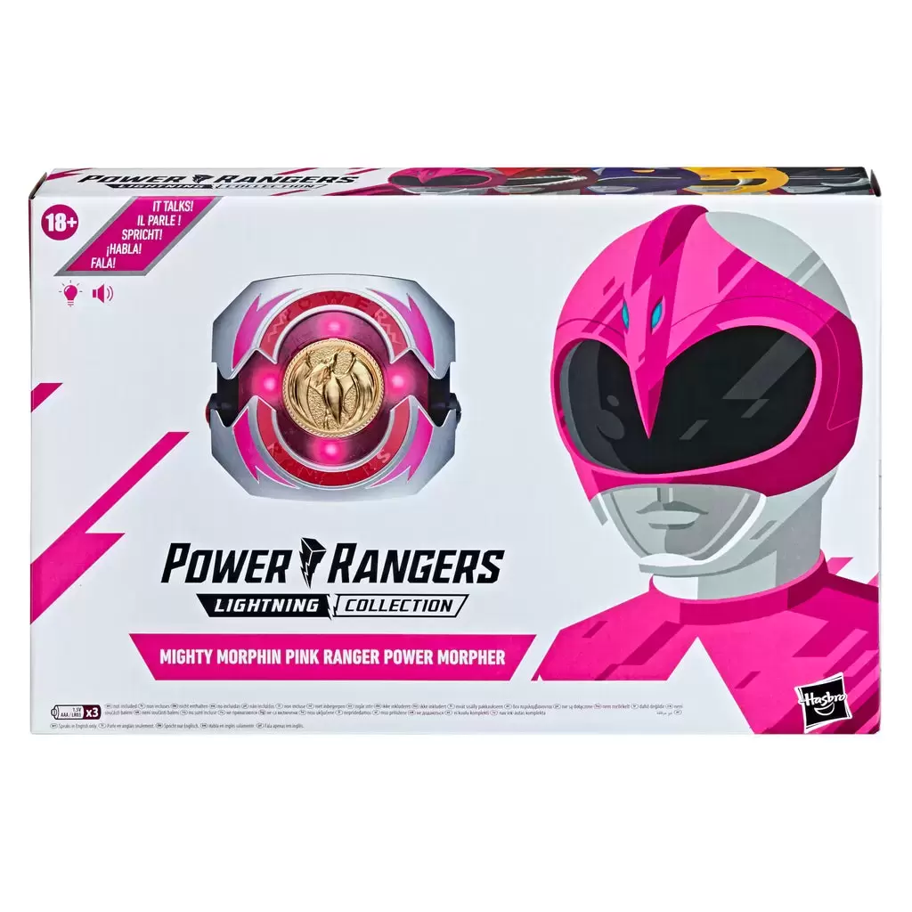Power Rangers Hasbro - Lightning Collection - Mighty Morphin Pink Ranger Power Morpher