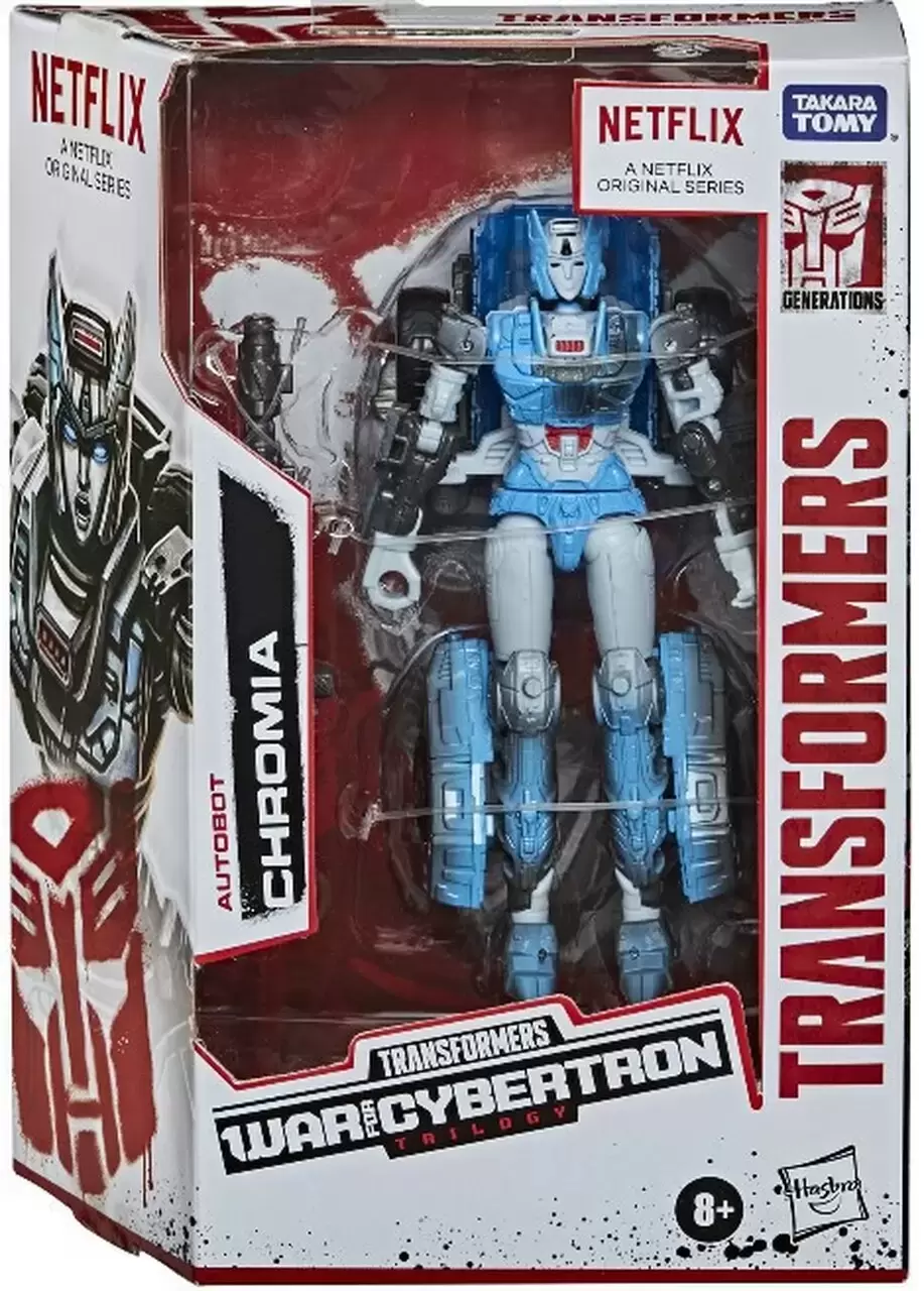 Transformers War for Cybertron Trilogy - War for Cybertron Trilogy - Autobot Chromia Netflix
