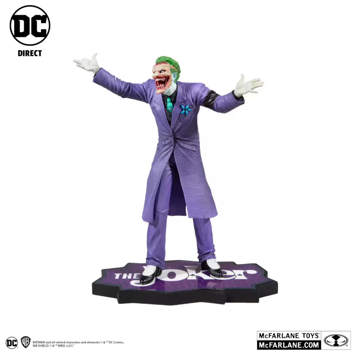 DC Collectibles Statues - The Joker: Purple Craze by Greg Capullo - DC Direct
