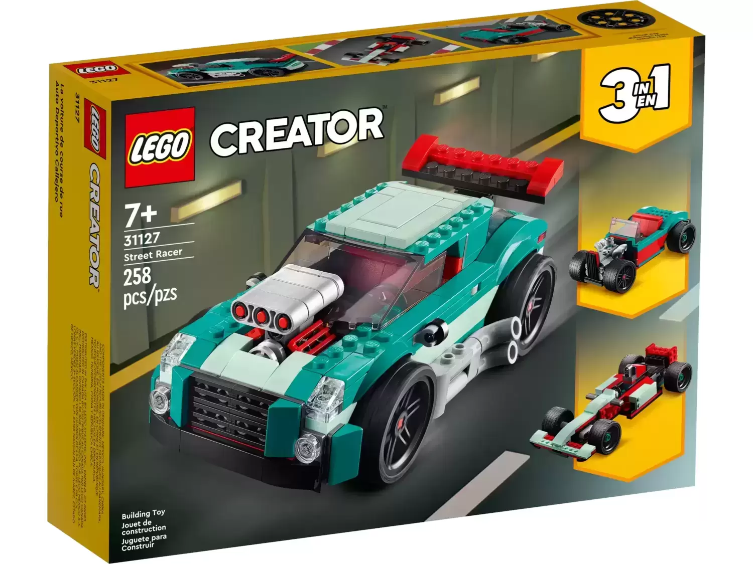 LEGO Creator - Street racer - 3 en 1