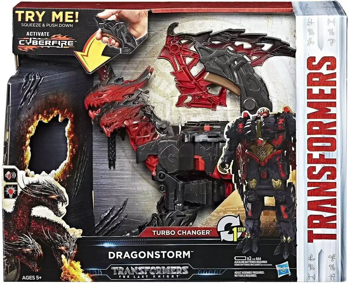 Transformers The Last Knight - Dragonstorm Turbo Changer