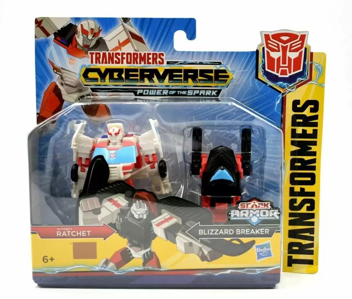 Transformers Cyberverse - Autobot Ratchet & Blizzard Breaker - Cyberverse Power of The Spark