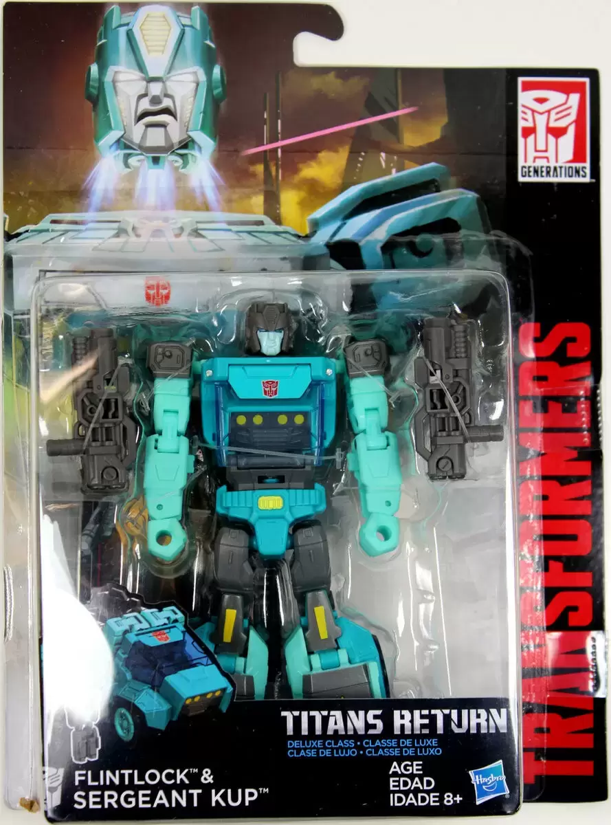 Transformers Generation Titans Return - Flintlock & Sergeant Kup