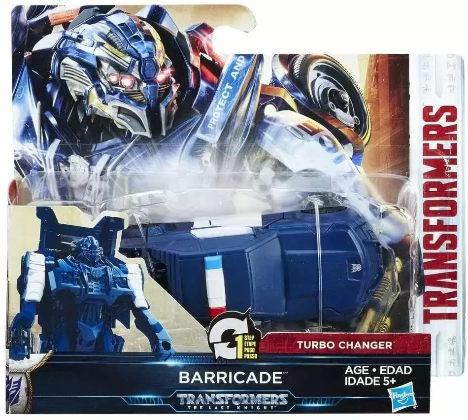 Transformers The Last Knight - Barricade Turbo Changer