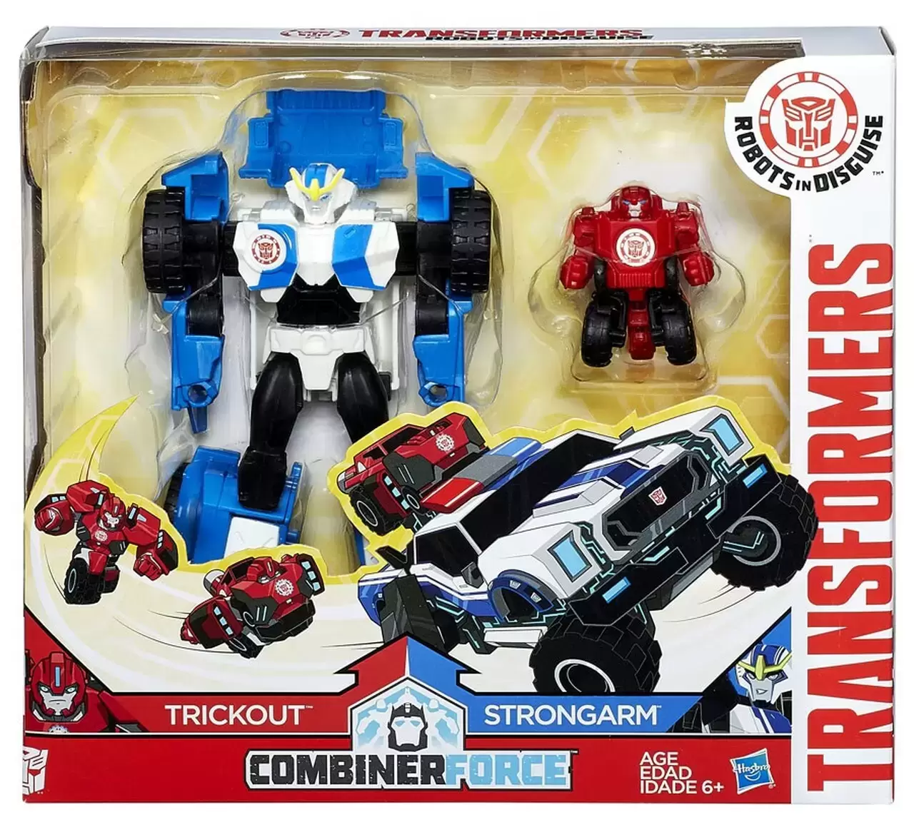 Transformers Robots in Disguise - Trickout & Strongarm - Combiner Force