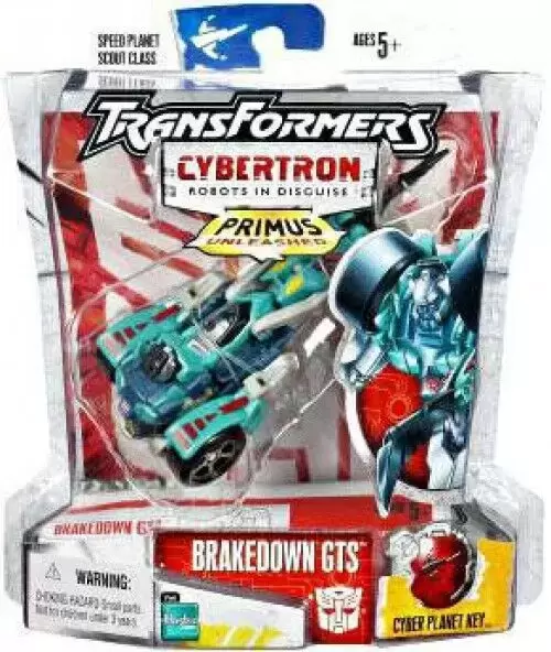 Transformers Cybertron Robots in Disguise - Brakedown GTS
