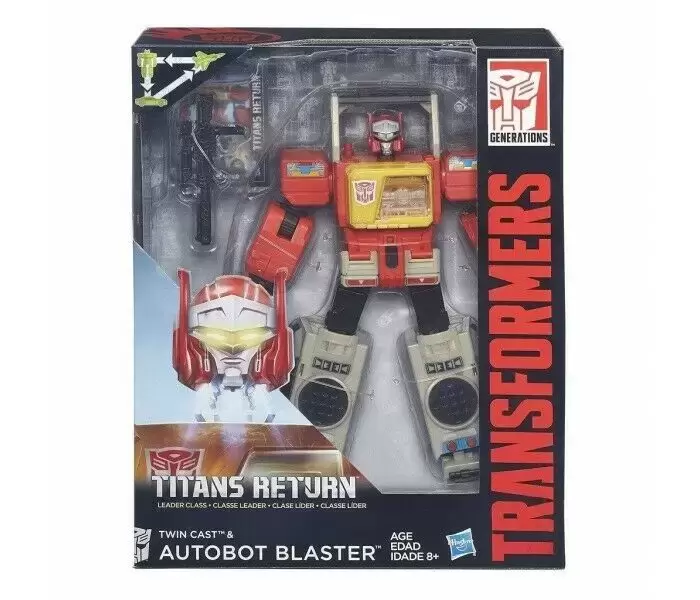 Transformers Generation Titans Return - Twin Cast & Autobot Blaster